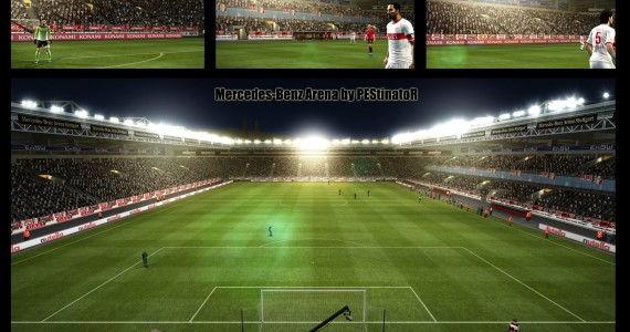 Mercedes Benz Arena for PES 2012 Mercedes Benz Arena for PES 2012