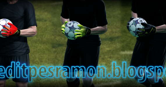 PES 2012 Adidas Fingersave Gloves
