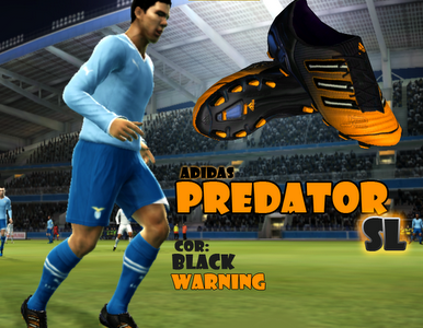 PES 2012 Adidas Predator SL - Black, Warning PES 2012 Adidas Predator SL - Black, Warning