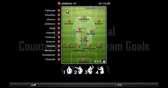 PES 2012 KF Tirana Gameplan Pitch PES 2012 KF Tirana Gameplan Pitch