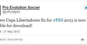 PES 2013 Datapack 6.00 Twitter Announce