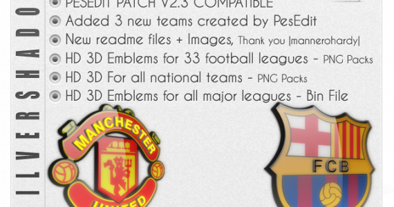 The World Edition HD 3D Emblems