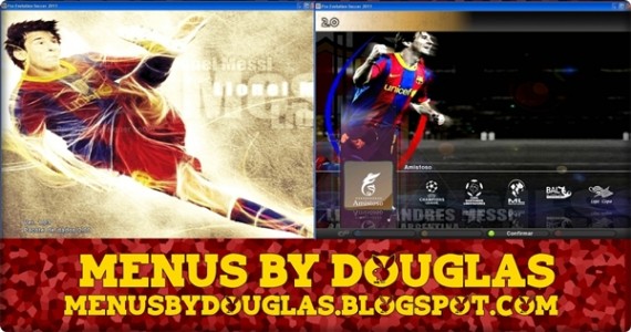 Pes 2011 Messi menu
