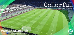 Vanilla Deluxe v2 Colorful For PES 2021