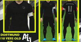 Dortmund’s 110 Year Old Kit For PES 2017 By Ali-MK