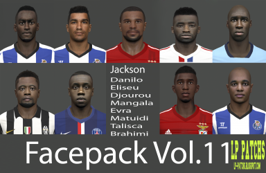 Facepack Vol.11 2014-2015 By miguelrioave