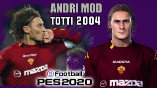 Francesco Totti 2004 PES 2020