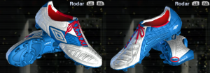 PES 2012 Geometra White Blue Red Boots