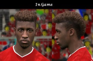 Kingsley Coman Face For Pes 2017