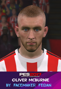 Download McBurnie Face PES 2017