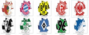 PES 2013 Bundesliga Takımları Logoları