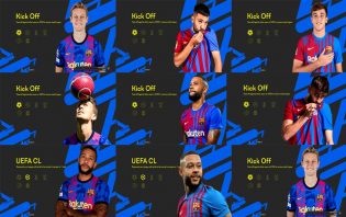 FC Barcelona Graphic Menu 2022 For PES 2013