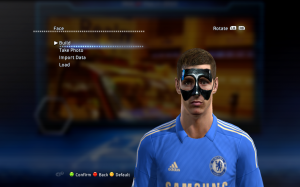 PES 2013 Fernando Torres Face with Mask - 3