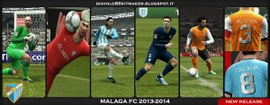 PES 2013 Malaga FC GDB Kit 2013-14