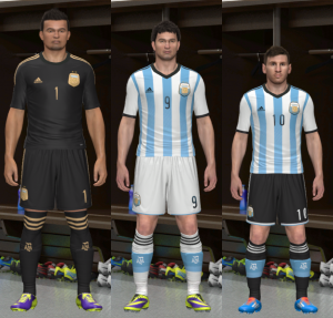 PES 2014 Argentina 2013-2014 Kitset