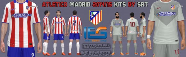 PES 2014 Atletico Madrid 2014-15 Kits
