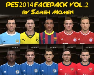PES 2014 Facepack Vol.2 By Sameh Momen