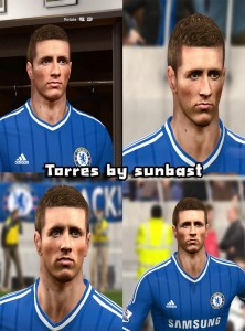PES 2014 Fernando Torres Face