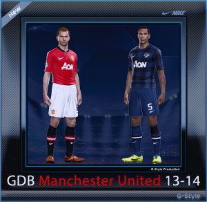 PES 2014 Manchester United 2013-2014 GDB Kitset