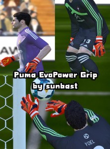 PES 2014 Puma EvoPower Grip (Orange)HD Texture
