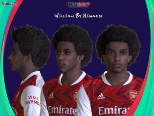 PES 2017 Willian Borges Face