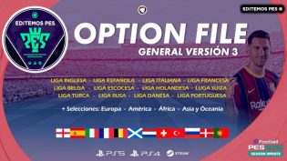 PES 2021 Editemos PES Option File V3