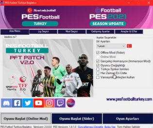 Pes Football Turkey 2021 Patch