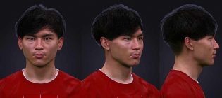 Download PES17 Minamino Face PES20 by ErwinS