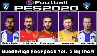 Download Bundesliga Facepack Vol. 5 PES2020