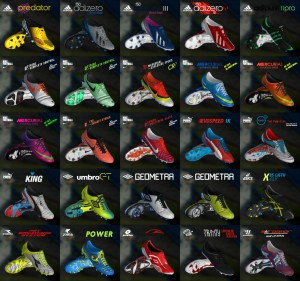 Pack of (81) Boots Pes 2013 - V4 Full HD - 2