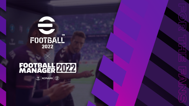 eFootball X Football Manager 22 Graphic Menu for PES 2017